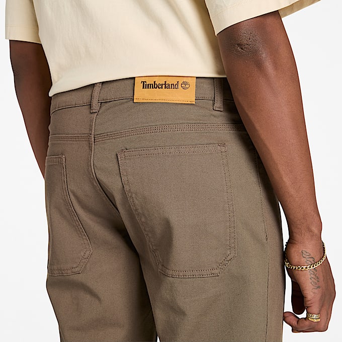 Mens Sandown 5Pocket Pant TBL Chocolate Chip ALT2