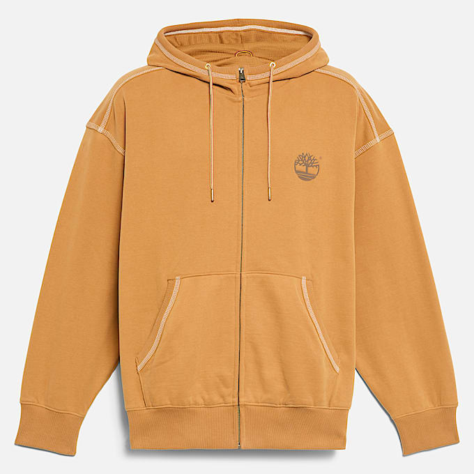 Mens Timberland 10061 FullZip Sweatshirt TBL Wheat ALT10