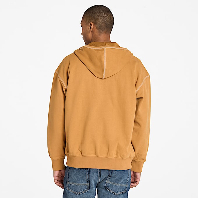Mens Timberland 10061 FullZip Sweatshirt TBL Wheat ALT9
