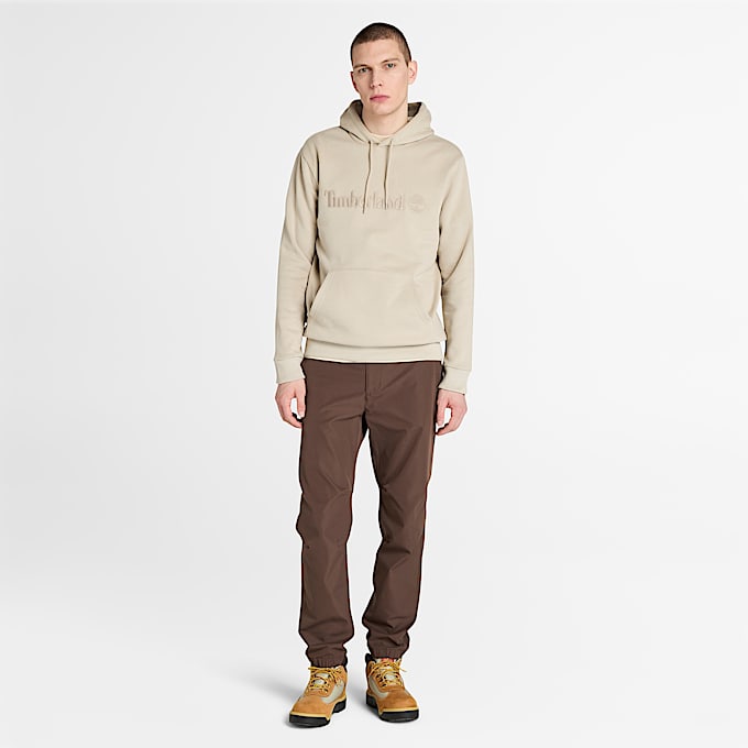Mens Hampton Hoodie TBL Taupe ALT1