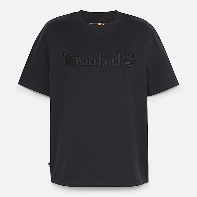 Mens Hampton ShortSleeve TShirt TBL Black ALT10