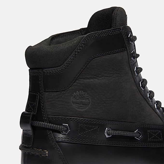 Mens Britton Road MocToe Boot TBL Black FullGrain ALT7