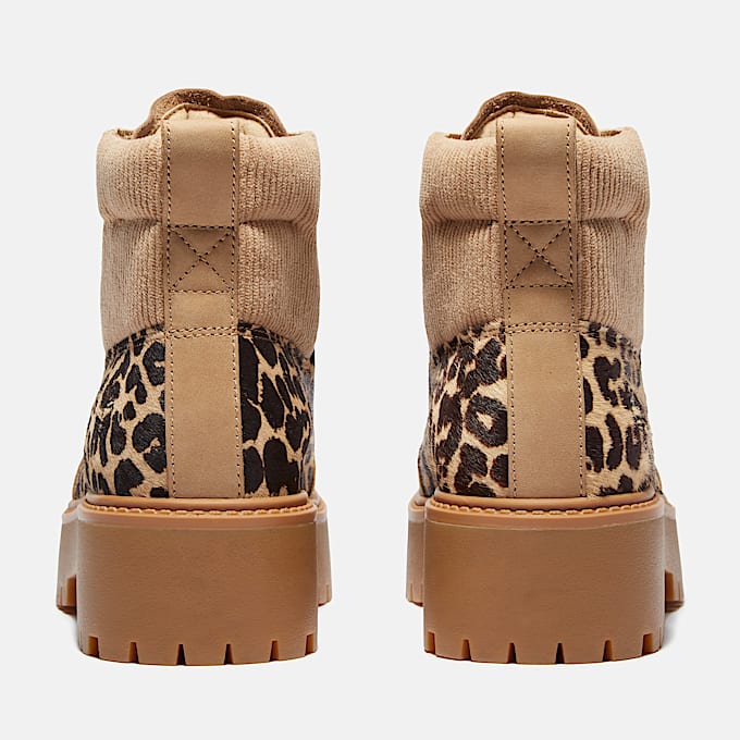 Womens Stone Street Platform Hiker Boot TBL Leopard PrintBeige Nubuck ALT5