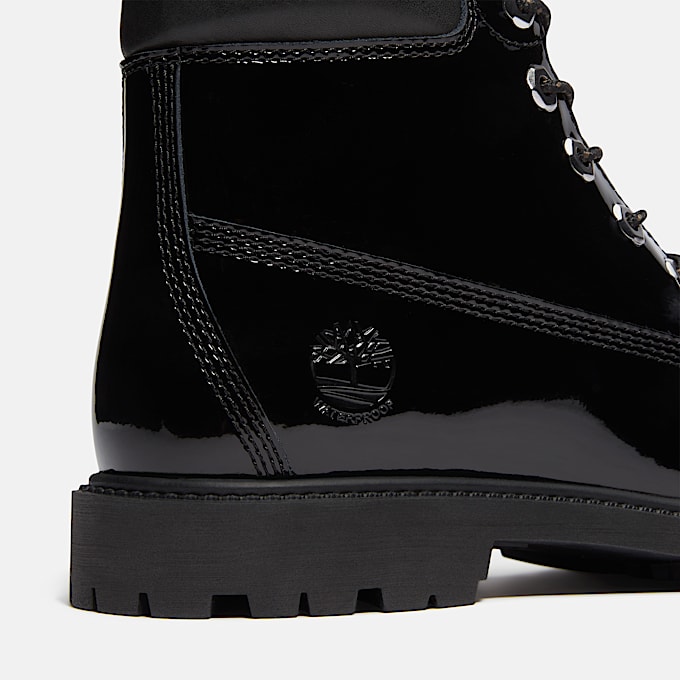 Women's Patent Leather Premium 6-Inch Waterproof Boot