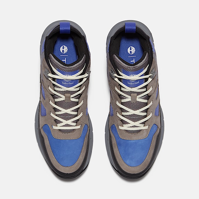 Mens Voyager Valley Sneaker TBL Bright Blue Nubuck ALT2