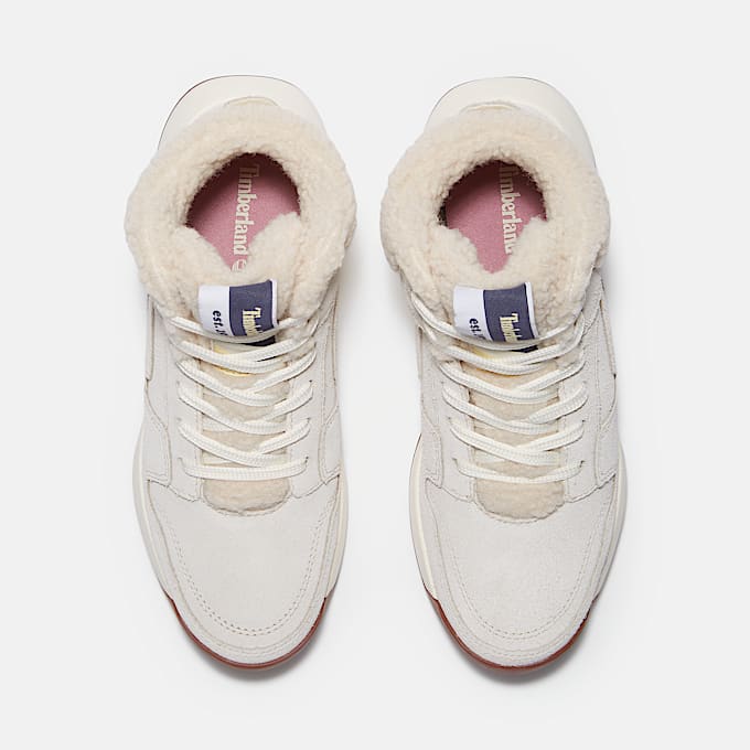 Womens Retro Swift HighTop Sneaker TBL Natural Suede ALT2