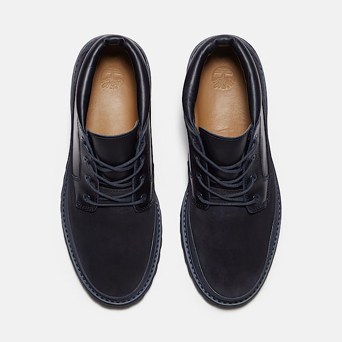 Mens Downpour GORETEX Chukka Boot TBL Dark Blue Suede ALT2