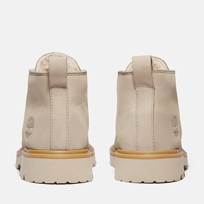 Womens Rowan Way WarmLined Chukka Boot TBL Light Taupe Nubuck ALT5