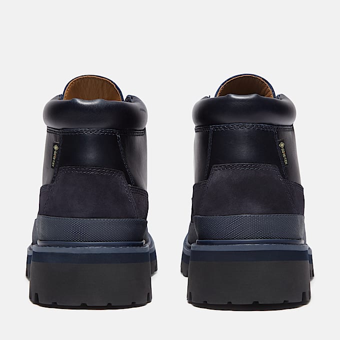 Mens Downpour GORETEX Chukka Boot TBL Dark Blue Suede ALT5