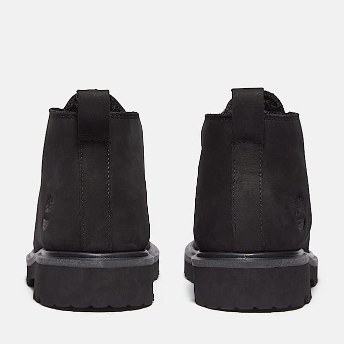 Womens Rowan Way WarmLined Chukka Boot TBL Black Nubuck ALT5