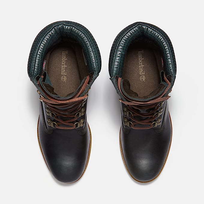 Mens Timberland Emerald Woods Waterproof Super Boot TBL Dark Green FullGrain ALT2