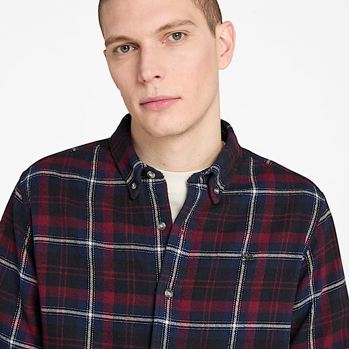 Men's Midweight Flannel Checkered Shirt