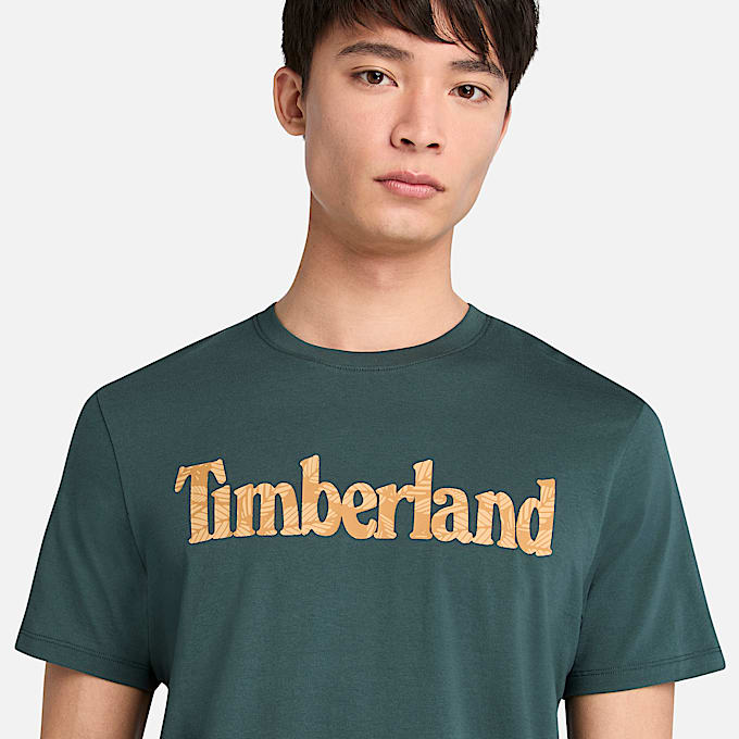 Mens Northwood Logo ShortSleeve TShirt TBL Green ALT2
