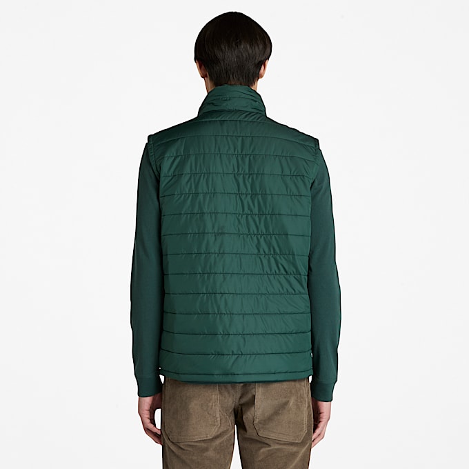 Mens Mt Eastmann Lightweight Puffer Vest TBL Green ALT9