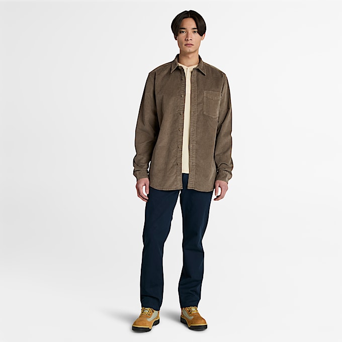 Chemise Timberland® en velours côtelé pour hommes