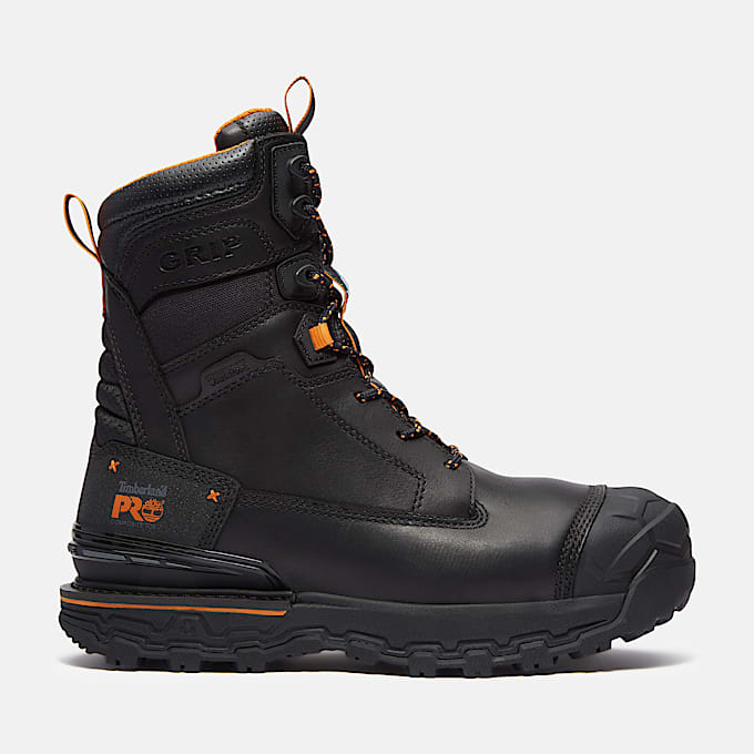 Mens Boondock Ultralight CSA 8 Composite Toe Waterproof Insulated Work Boot TBL Black FullGrain HERO