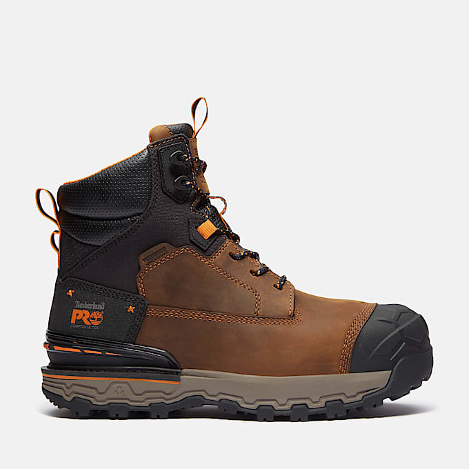 Mens Boondock Ultralight CSA 6 Composite Toe Waterproof Work Boot TBL Medium Brown FullGrain HERO