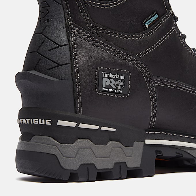 Womens Timberland PRO Boondock 6 Waterproof Composite Toe Work Boot TBL Black ALT7