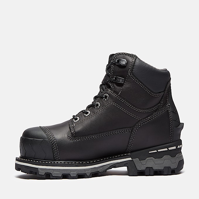 Womens Timberland PRO Boondock 6 Waterproof Composite Toe Work Boot TBL Black ALT6