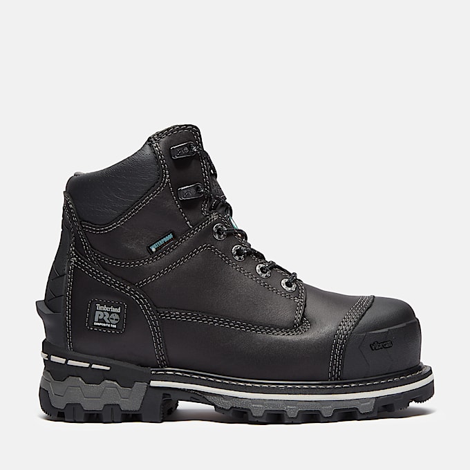 Botte de travail imperméable Timberland PRO® Boondock 6 po à embout en composite pour femmes - 1