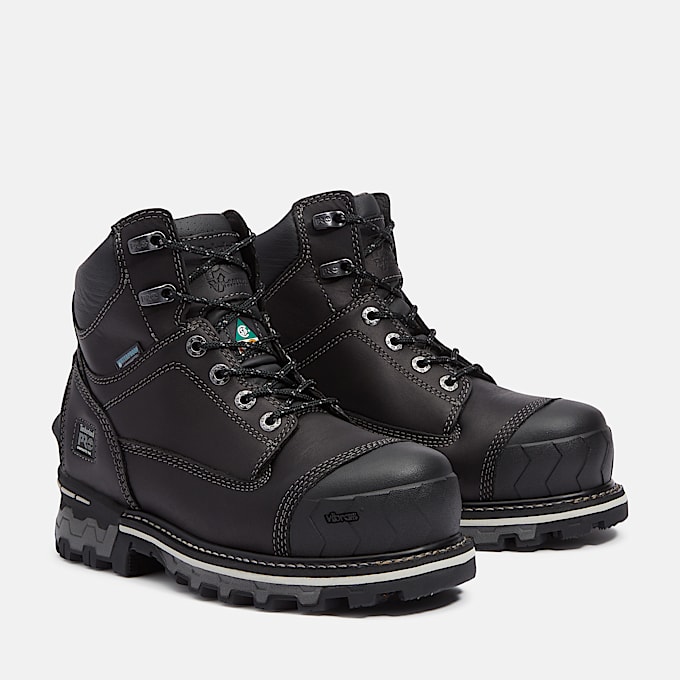 Botte de travail imperméable Timberland PRO® Boondock 6 po à embout en composite pour femmes