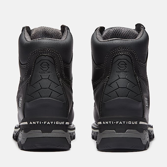 Womens Timberland PRO Boondock 6 Waterproof Composite Toe Work Boot TBL Black ALT5