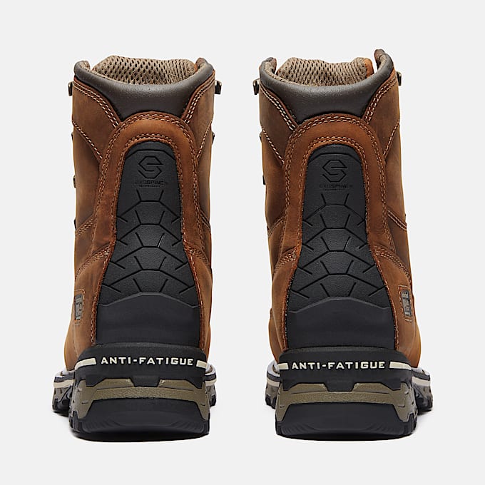 Womens Timberland PRO Boondock 8 Waterproof Insulated Composite Toe Work Boot TBL Brown ALT5