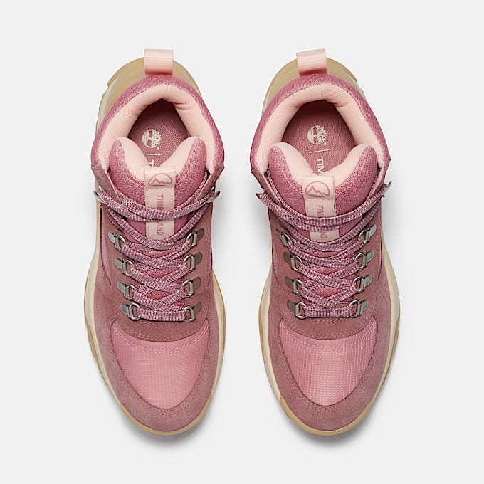 Womens Mt Maddsen Peak Waterproof Hiking Boot TBL Medium Pink Suede ALT2