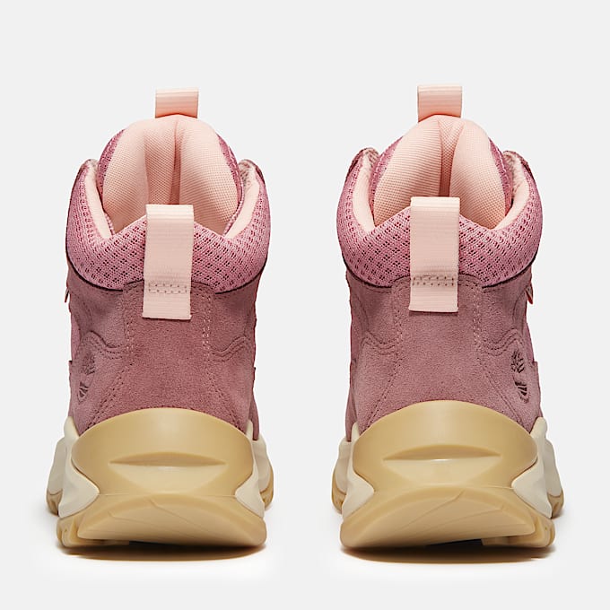 Womens Mt Maddsen Peak Waterproof Hiking Boot TBL Medium Pink Suede ALT5