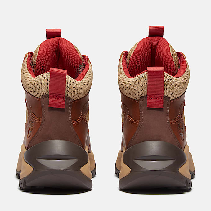 Womens Mt Maddsen Peak Waterproof Hiking Boot TBL Rust FullGrain ALT5