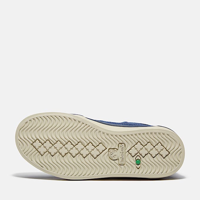 Toddler Stone Jump HookandLoop Sneaker TBL Dark Blue Suede ALT3