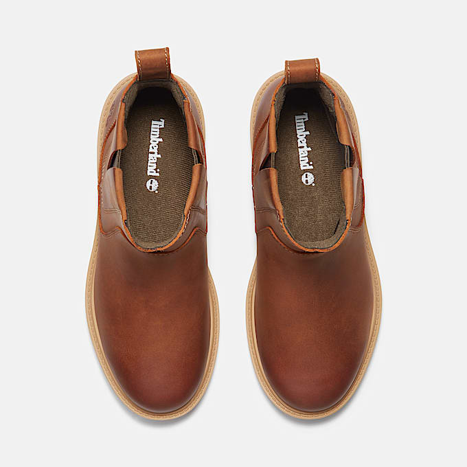 Womens Timberland Premium Chelsea Boot TBL Light Brown FullGrain ALT2