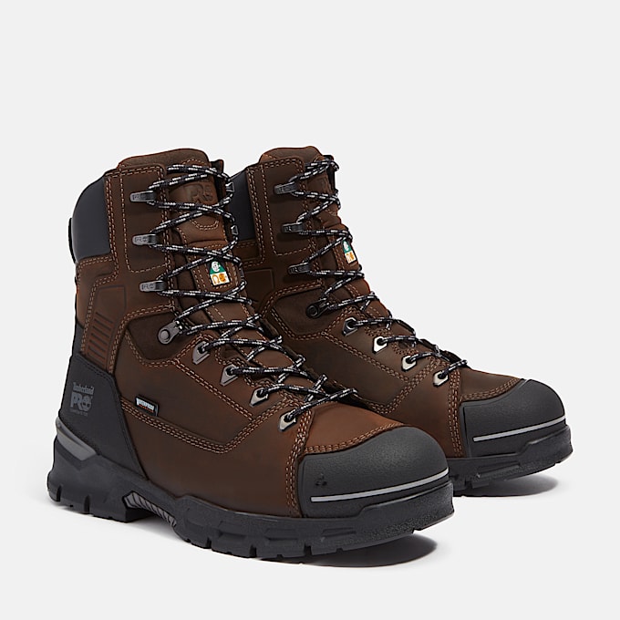 Botas de trabajo impermeable y aislante Endurance EV CSA de 8 para hombre TBL Marrn medio grano completo ALT4