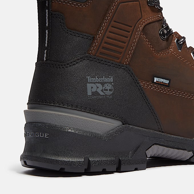 Botas de trabajo impermeable y aislante Endurance EV CSA de 8 para hombre TBL Marrn medio grano completo ALT7