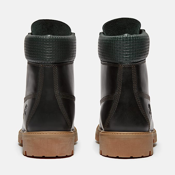 Mens Timberland Emerald Woods 6Inch Waterproof Boot TBL Dark Green FullGrain ALT5