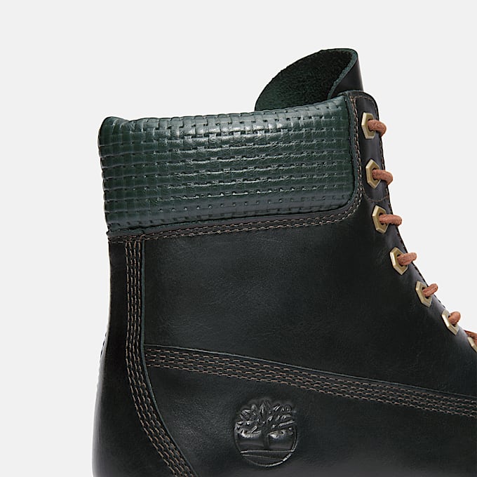 Mens Timberland Emerald Woods 6Inch Waterproof Boot TBL Dark Green FullGrain ALT7