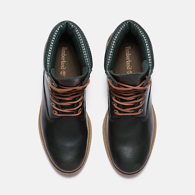 Mens Timberland Emerald Woods 6Inch Waterproof Boot TBL Dark Green FullGrain ALT2