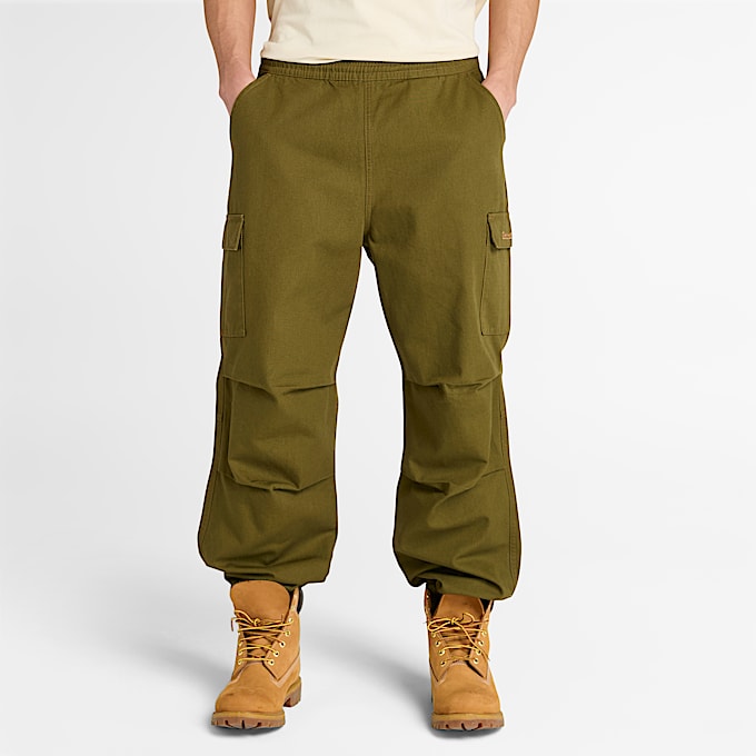 Washed Duck Canvas Cargo Pant