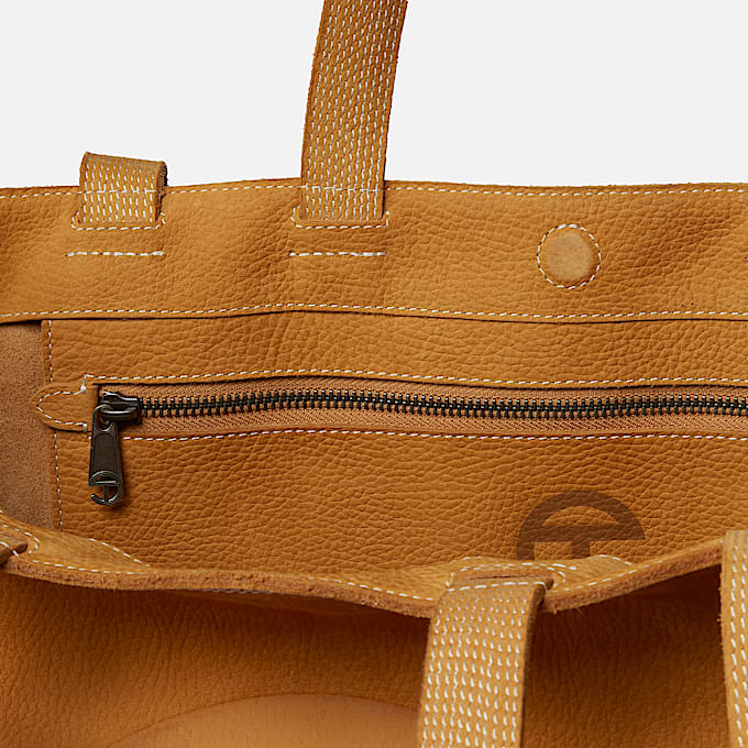Timberland x TELFAR Large Shopper TBL Wheat Pebbled Nubuck ALT3