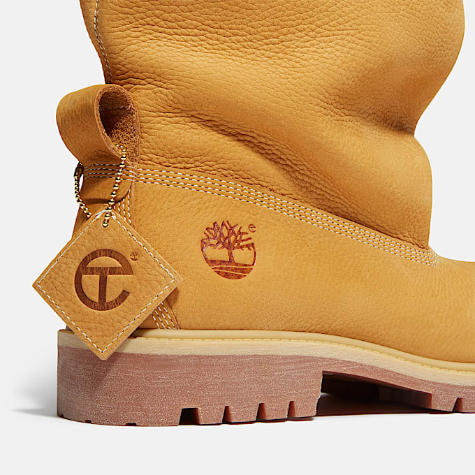 Timberland x TELFAR Premium PullOn Boot TBL Wheat Nubuck ALT7