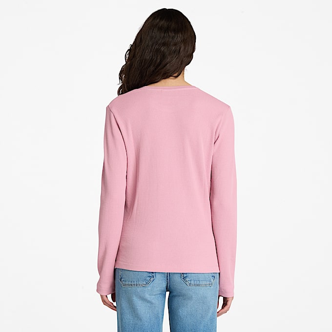 Women's Timberland® Long-Sleeve Waffle T-Shirt