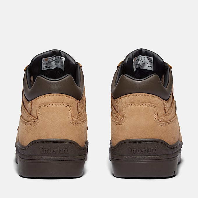 Mens Timberland Heritage GORETEX Boot TBL Beige NubuckDark Brown ALT5