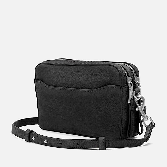 Pebbled Leather Camera Bag TBL Black Pebbled Nubuck ALT2