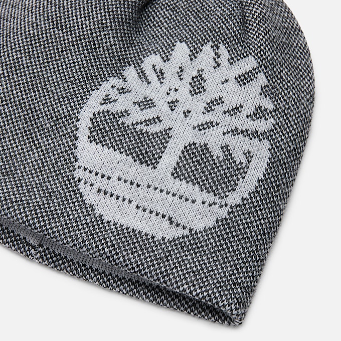 Reversible Logo Beanie TBL Light Grey Heather ALT1