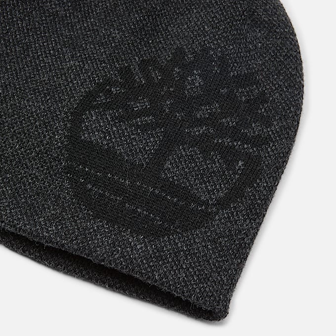 Reversible Logo Beanie TBL Black ALT1