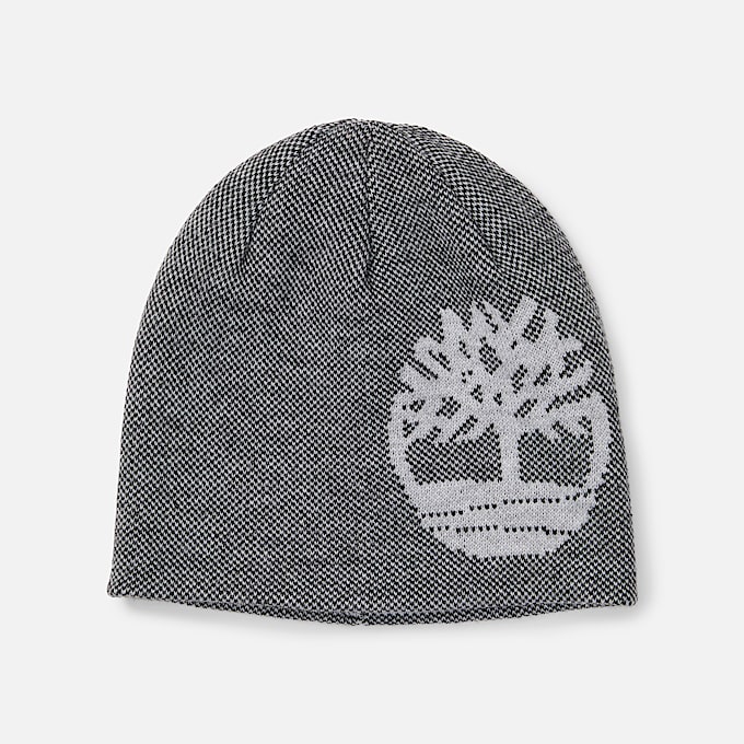 Reversible Logo Beanie TBL Light Grey Heather HERO