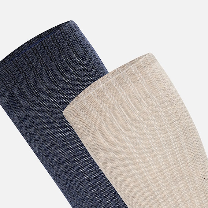 Richford 2Pack Half Cushion Crew Sock TBL Oatmeal Heather ALT2