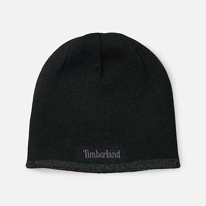 Reversible Logo Beanie TBL Black ALT2