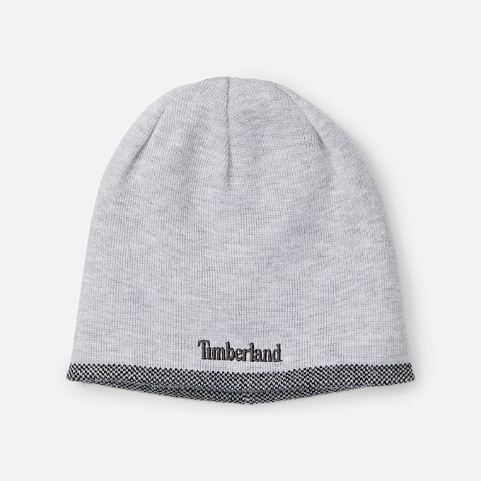 Reversible Logo Beanie TBL Light Grey Heather ALT2