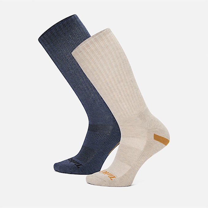 Richford 2Pack Half Cushion Crew Sock TBL Oatmeal Heather HERO